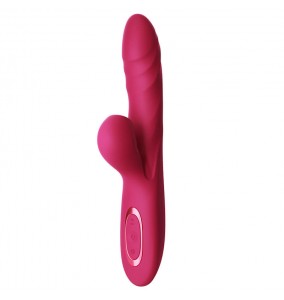MizzZee - Love Pleasure Retractable Swinging Suction Wand (Chargeable - Crimson)